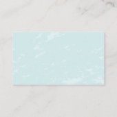 列車囲テーマカード用ベビーシャワーブック エンクロージャーカード (裏面)