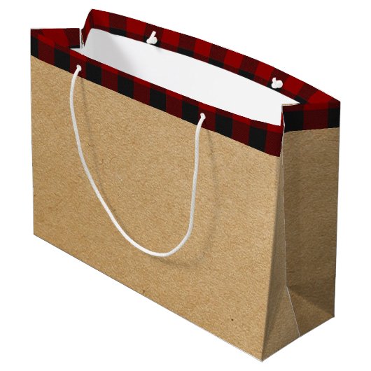 列車大パーソナライズされた抱き枕 ラージペーパーバッグ (裏面アングル)