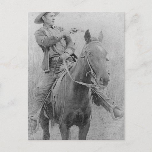 列車強盗は"ディクソン"ロバーツ ポストカード (正面)