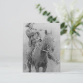 列車強盗は"ディクソン"ロバーツ ポストカード (スタンド正面)