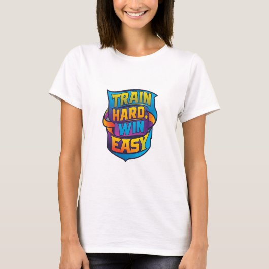 列車懸命ウィン簡単 Tシャツ (正面)
