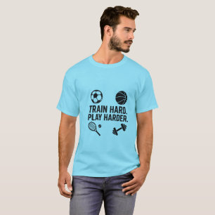 列車懸命遊ハードスポーツティー Tシャツ