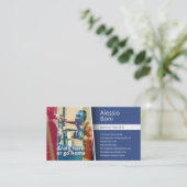 列車懸命 |ボクシングトレーナー 名刺 (スタンド正面)