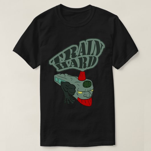 列車懸命 Tシャツ (デザイン正面)