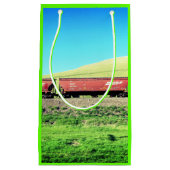 列車抱き枕 スモールペーパーバッグ (正面)