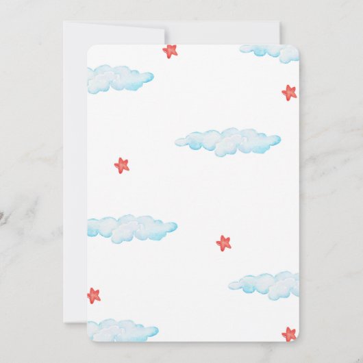 列車招待状 招待状 (裏面)