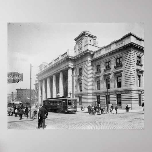 列車旅客ターミナル ポスター (正面)