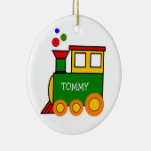 列車機関デザインセラミックオーナメント セラミックオーナメント (右)