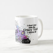 列車熱狂するのクラシックマグ コーヒーマグカップ (正面右)