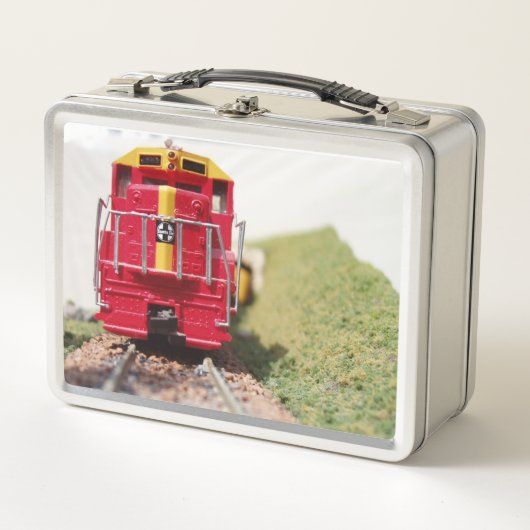 列車素晴らしの弁当箱 メタルランチボックス (正面)