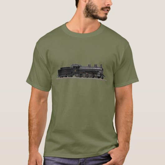 列車表現機関車Tシャツ Tシャツ (正面)