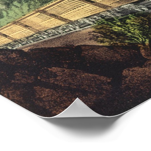 列車表現 ポスター (角)