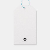 列車誕生日ギフトラベル ギフトタグ (裏面)