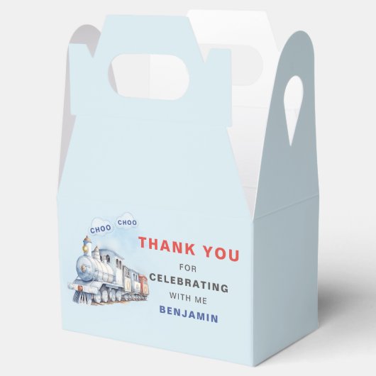 列車誕生日ゲーブルボックス/ビーフボックスチュガチュガ フェイバーボックス (オープン)