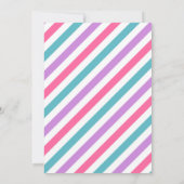 列車誕生日招待状チュガチャガチョーチョ 招待状 (裏面)