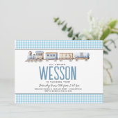 列車誕生日招待状 招待状 (スタンド正面)