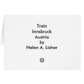 列車輸送カード (裏面横)