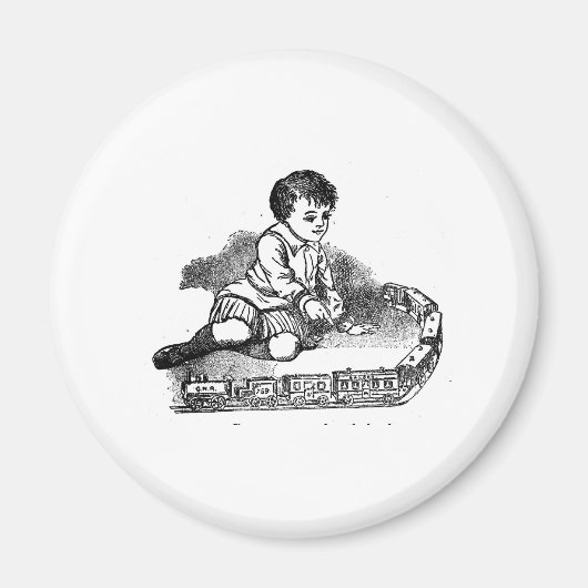 列車遊に乗って マグネット (正面)