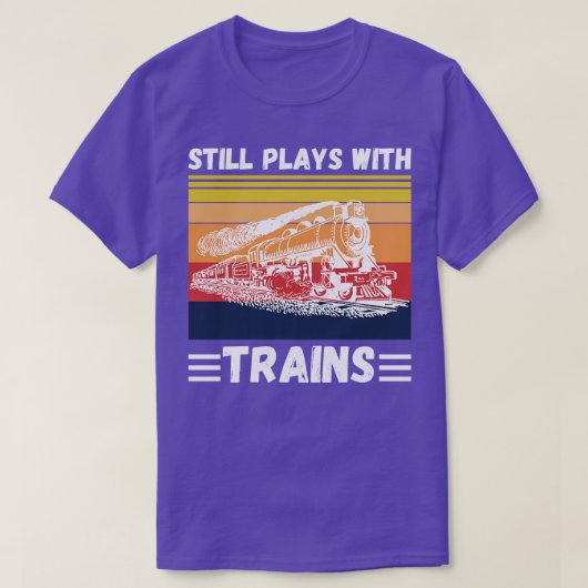 列車遊乗りおもしろい続け2 Tシャツ (デザイン正面)