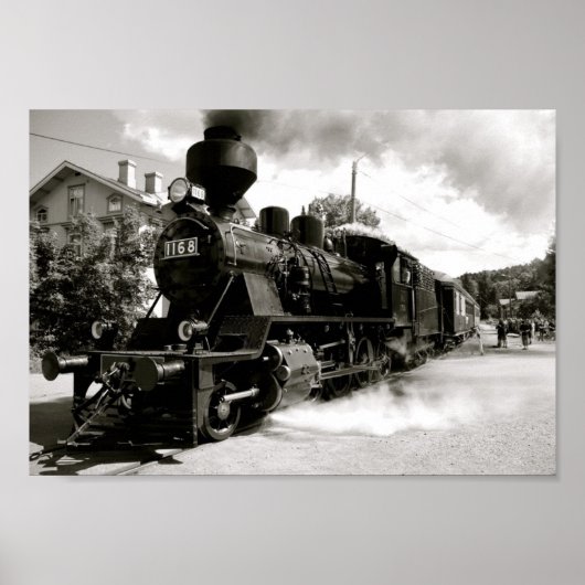 列車離れの駅 ポスター (正面)