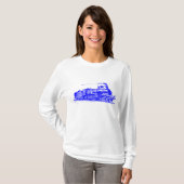 列車03 – 青 Tシャツ (正面フル)