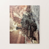 列車11x14パズル ジグソーパズル (縦)