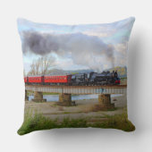 列車13-16のイメージの選択枕 クッション (裏面)