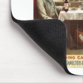 列車1894年のプルマン式車両の食堂車 マウスパッド (コーナー)