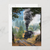 列車19号 ポストカード (正面/裏面)