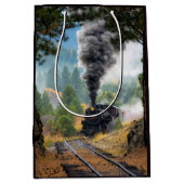 列車19 ミディアムペーパーバッグ (正面)