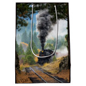 列車19 ミディアムペーパーバッグ (裏面)