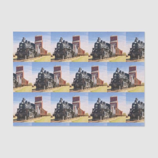 列車1 薄葉紙 (正面)