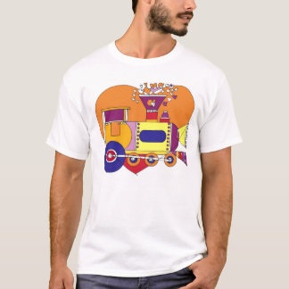 列車300dpi tシャツ