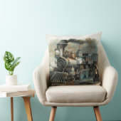 列車31-32のイメージの選択枕 クッション (椅子)