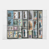 列車4 キッチンタオル (横)