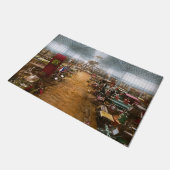 列車 – その新しい列車の匂い1876 ドアマット (アングル)