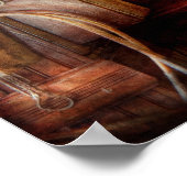 列車 – オフィス – チケットの持ち込み窓 ポスター (角)