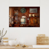 列車 – オフィス – チケットの持ち込み窓 ポスター (キッチン)