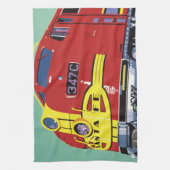 列車 キッチンタオル (縦)