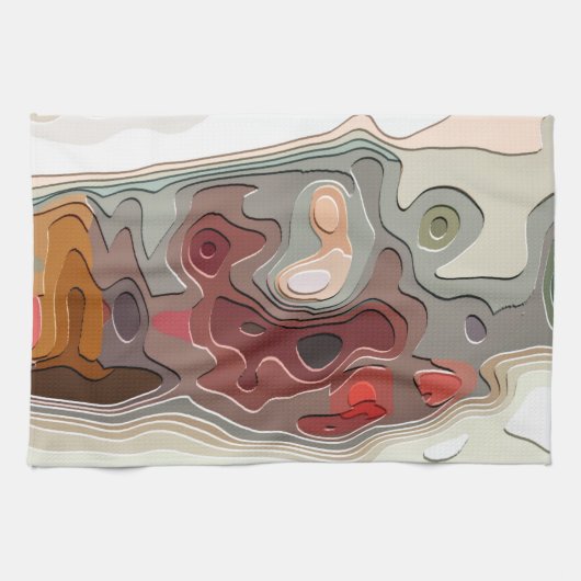 列車 キッチンタオル (横)