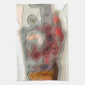 列車 キッチンタオル (縦)