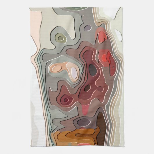 列車 キッチンタオル (縦)