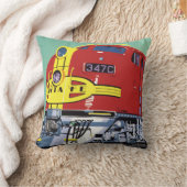 列車 クッション (ブランケット)