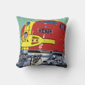 列車 クッション (正面)