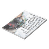 列車 – グランドシュー ノートパッド (回転)