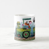 列車 コーヒーマグカップ (中央)