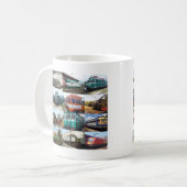 列車 コーヒーマグカップ (正面左)