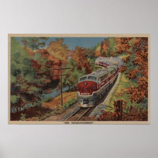 列車 – サラブレッド・モノン ポスター (正面)