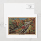 列車 – サラブレッド・モノン ポストカード (正面/裏面)