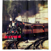 列車 シャワーカーテン (正面)